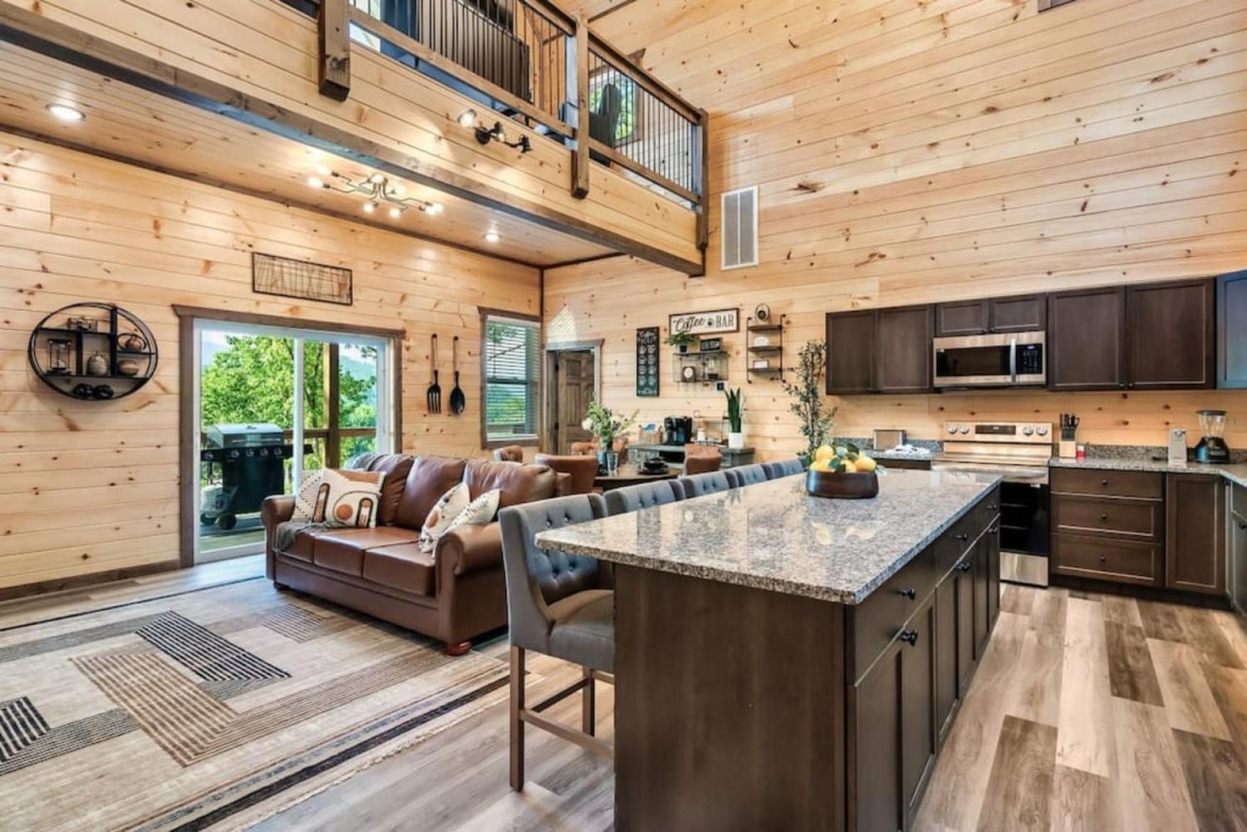 Tranquil Mountain Getaway By Ghosal Luxury Lodging ガトリンバーグ エクステリア 写真